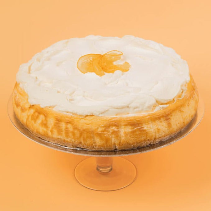 Baked Lemon Cheesecake (Delivery only available within Wellington City)