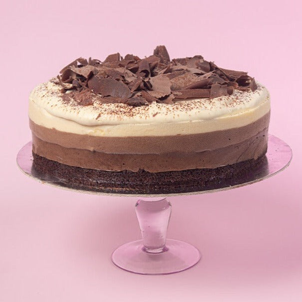 Triple Chocolate Mousse Cake (Delivery only available within Wellington City)